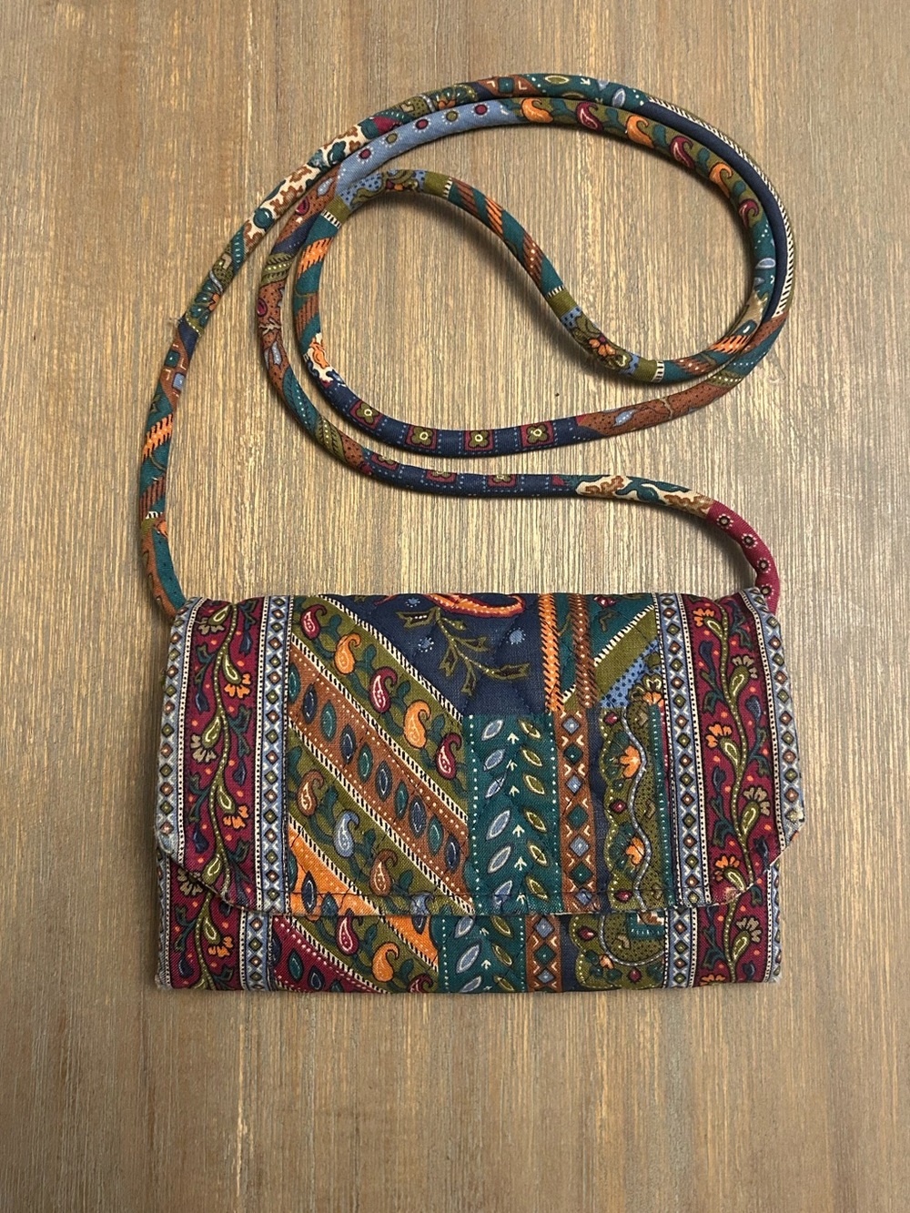 Vera Bradley Medley Trifold Crossbody